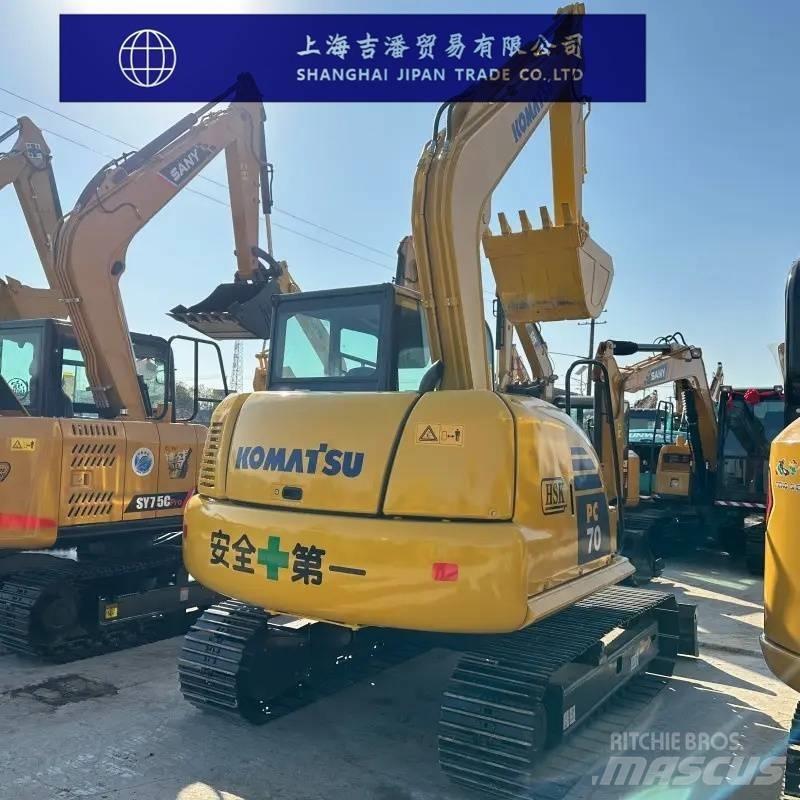 Komatsu PC 70 Mini rýpadlá < 7t