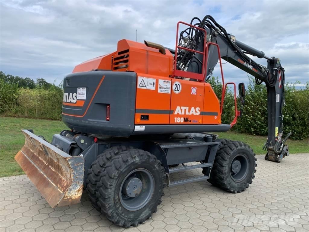 Atlas 180WSR-BLUE Kolesové rýpadlá