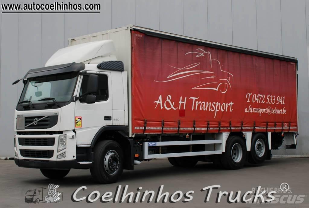 Volvo FM 330 Nákladné vozidlá s bočnou zhrnovacou plachtou