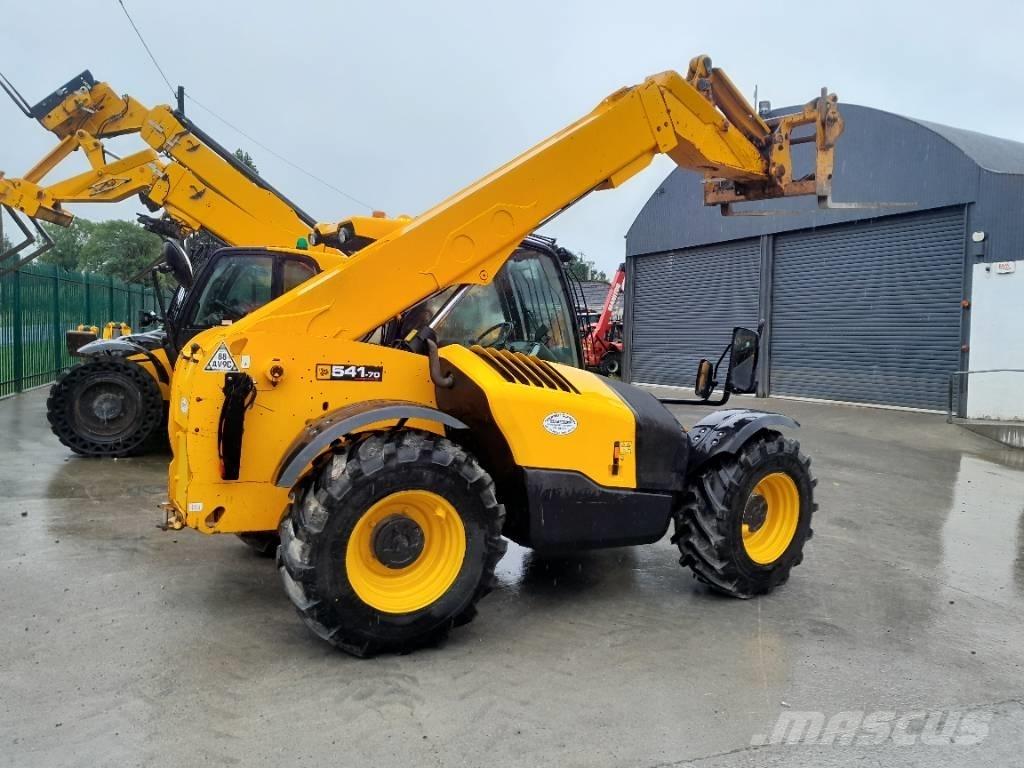 JCB 541-70 Teleskopické nakladače pre poľnohospodárstvo