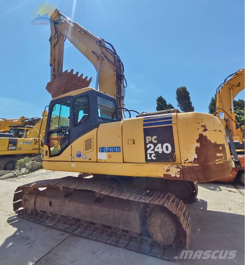 Komatsu pc240-7 Pásové rýpadlá
