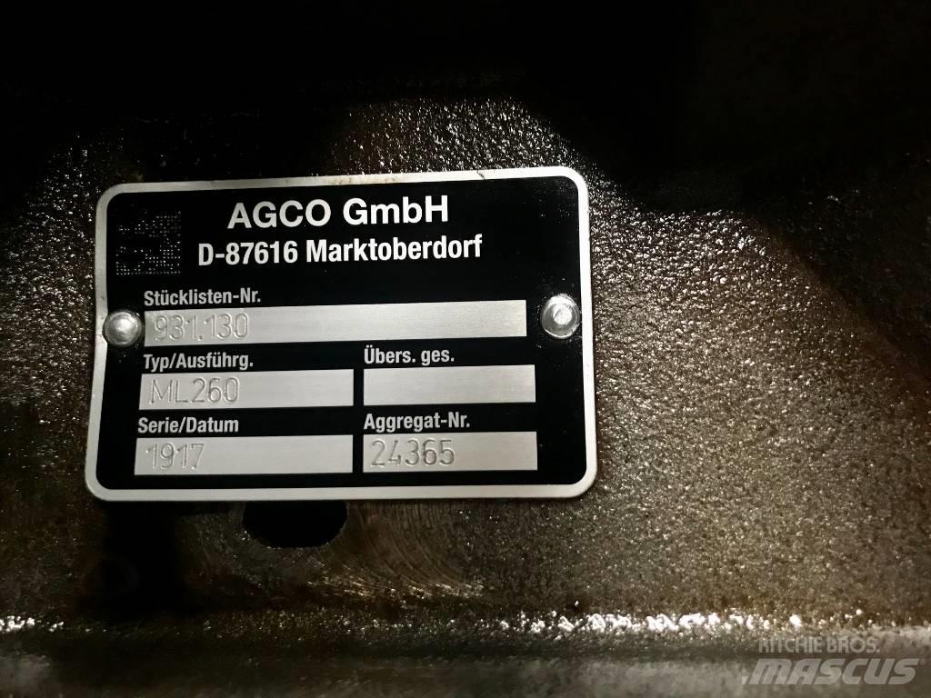 Fendt 828 Vario Podvozky a zavesenie kolies
