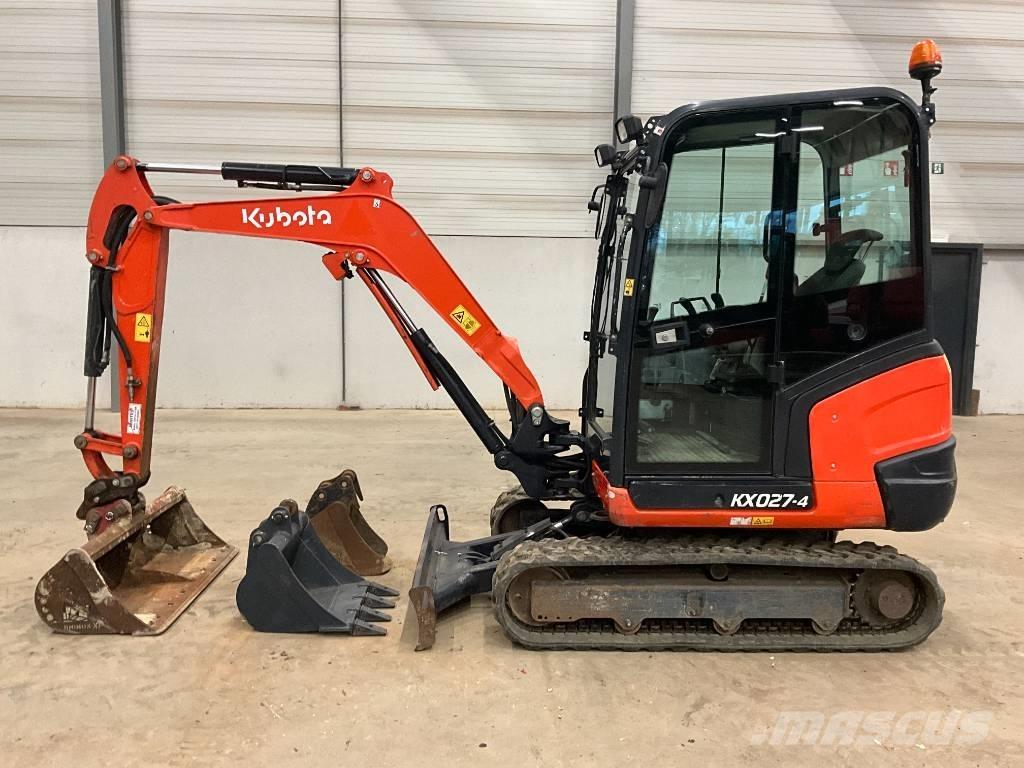 Kubota KX 027-4 Mini rýpadlá < 7t