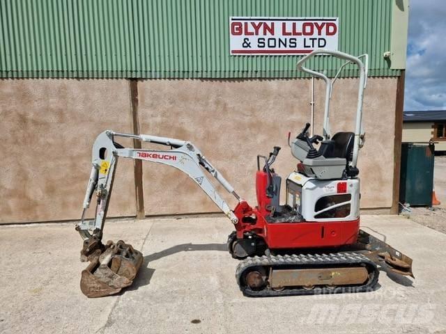 Takeuchi TB 210 R Mini rýpadlá < 7t