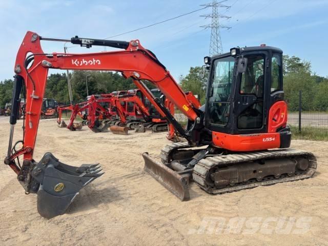 Kubota U 55-4 Mini rýpadlá < 7t