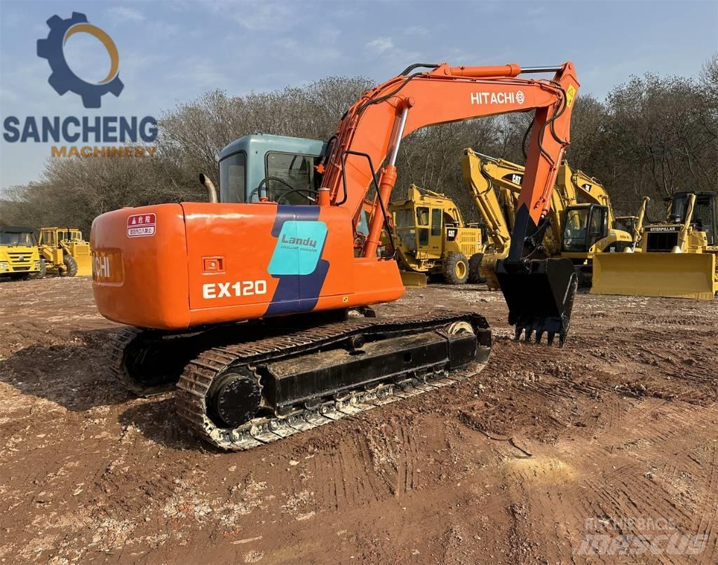 Hitachi EX 120 Pásové rýpadlá