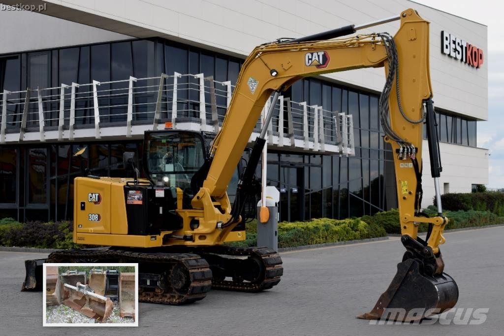 CAT 308 CR Mini rýpadlá < 7t