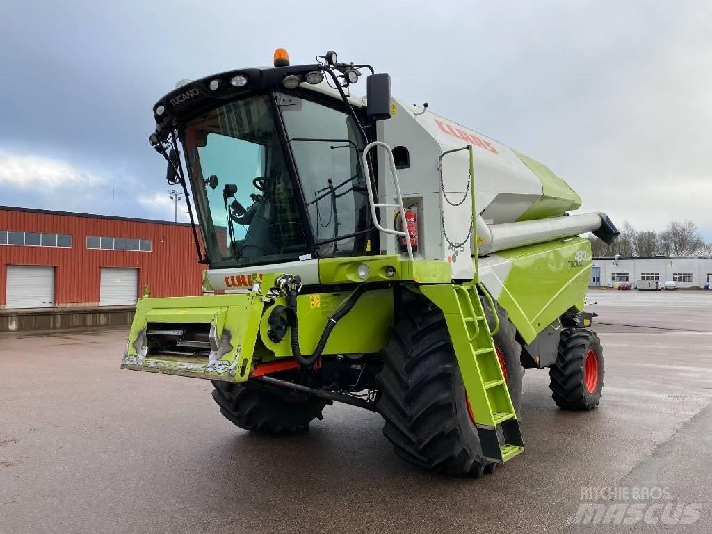 CLAAS Tucano 430 Kombinované zberacie stroje