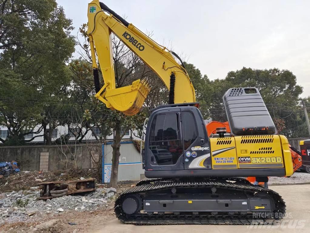 Kobelco SK200D Pásové rýpadlá