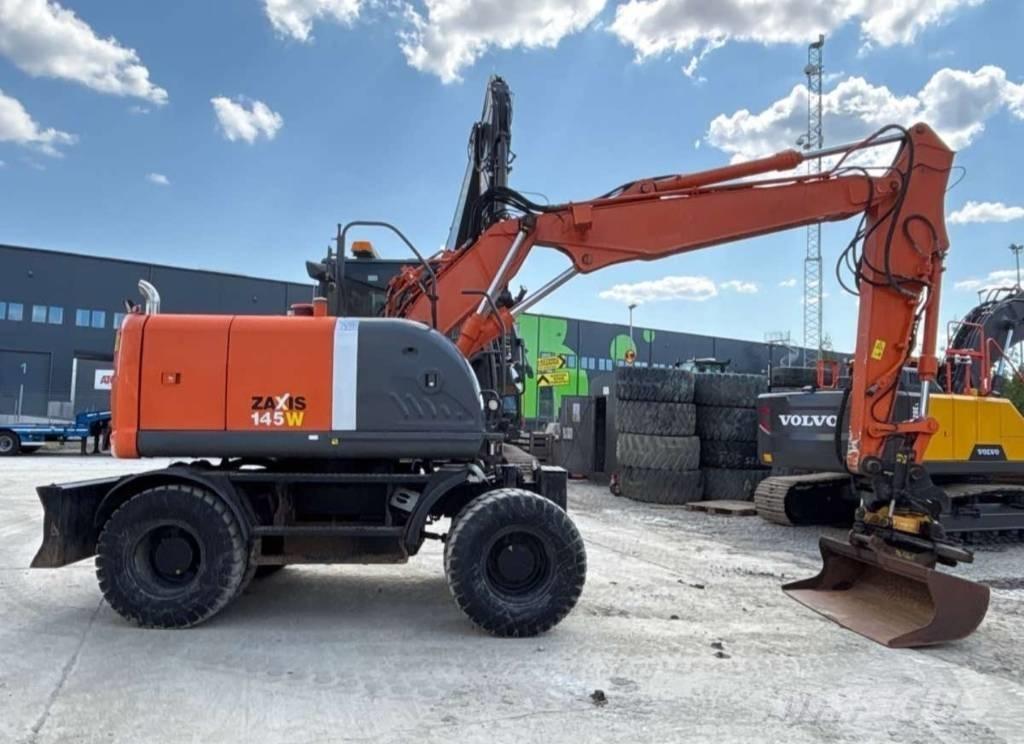 Hitachi ZX 145 W-3 Kolesové rýpadlá