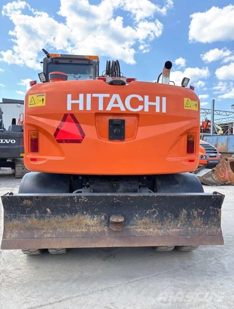 Hitachi ZX 145 W-3 Kolesové rýpadlá