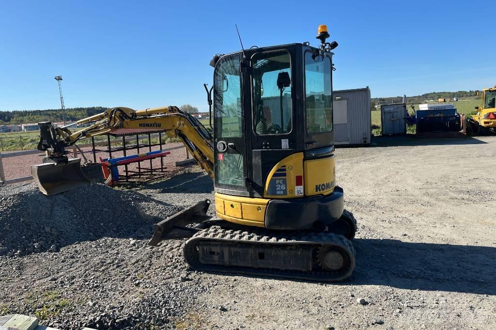 Komatsu PC 26 MR-3 Mini rýpadlá < 7t