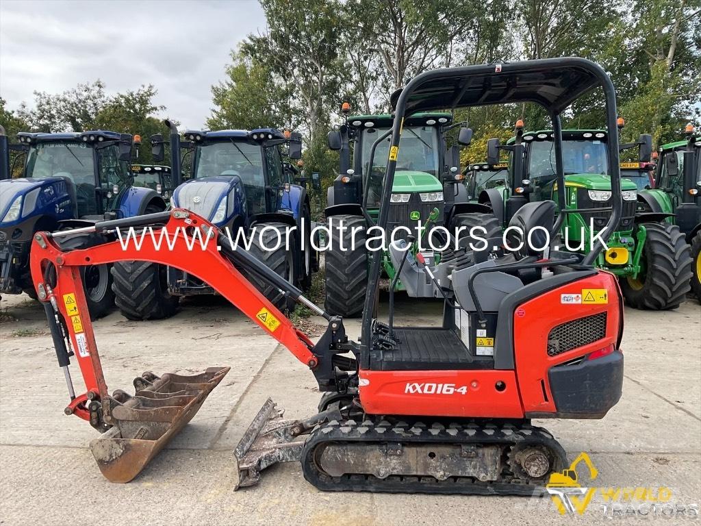 Kubota KX 016-4 Mini rýpadlá < 7t