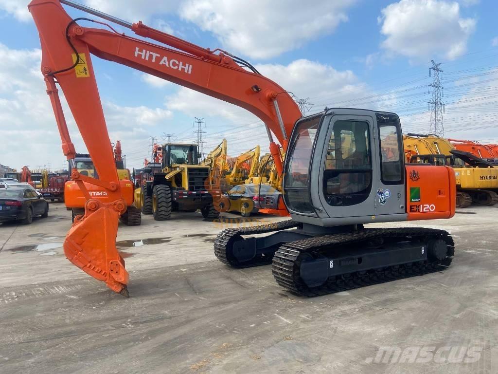 Hitachi EX 120 Pásové rýpadlá