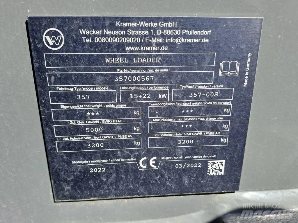 Kramer 5055e Kolesové nakladače