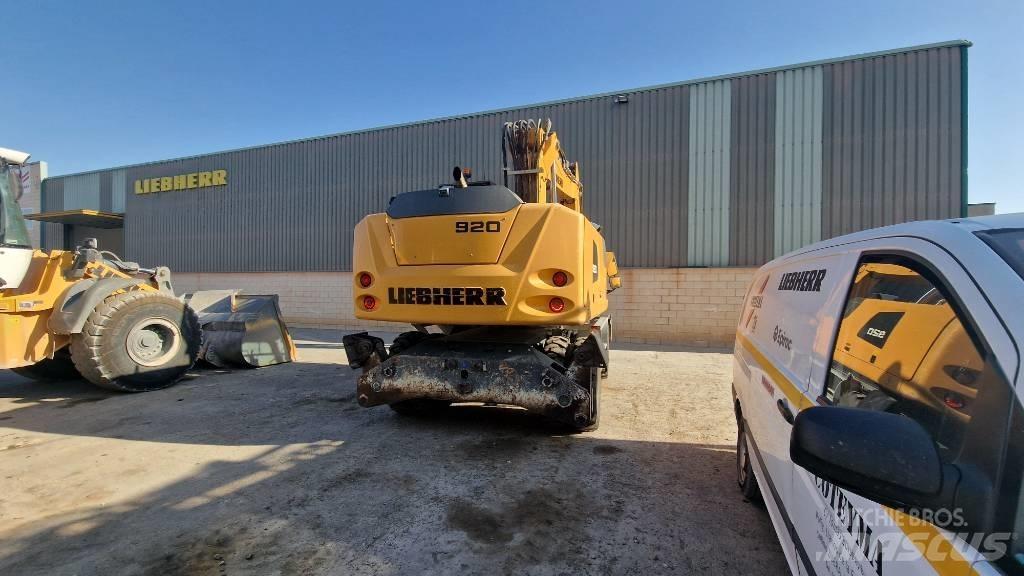 Liebherr A 920 Kolesové rýpadlá