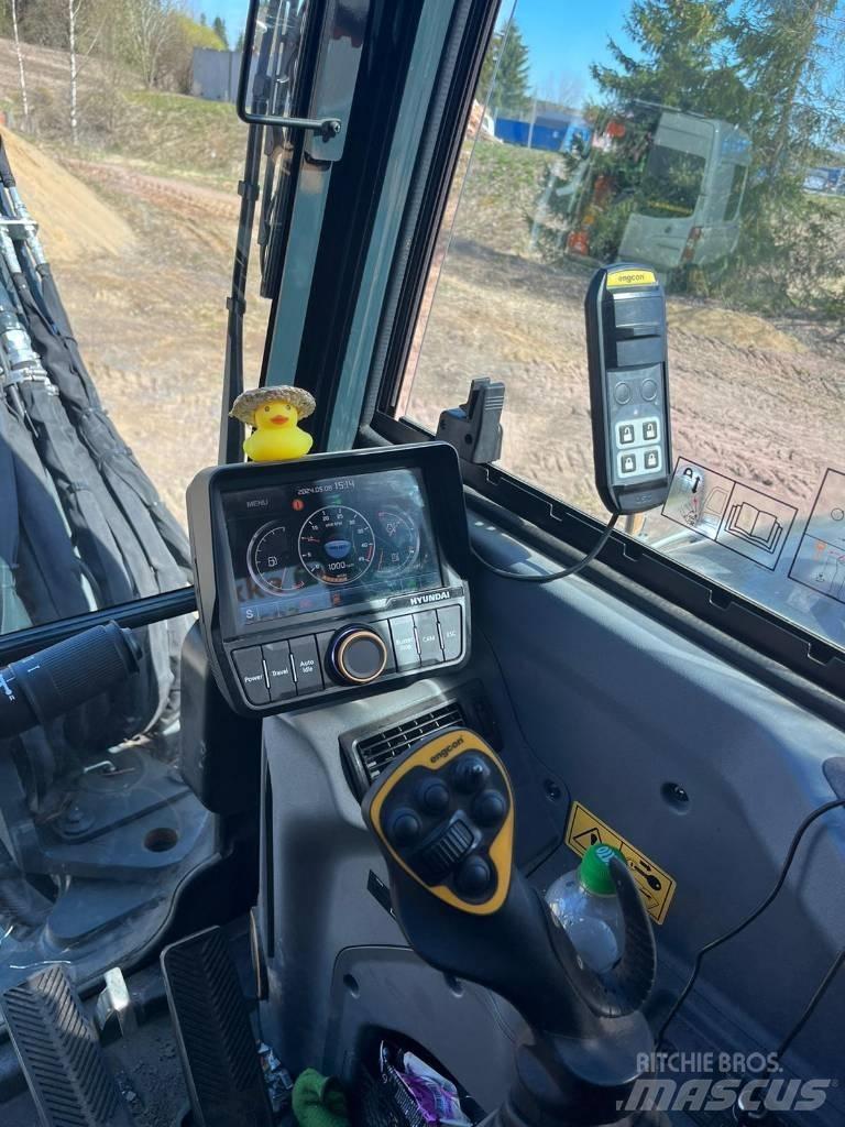 Hyundai HW 65 A Kolesové rýpadlá