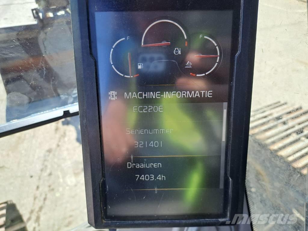 Volvo EC 220 EL Pásové rýpadlá