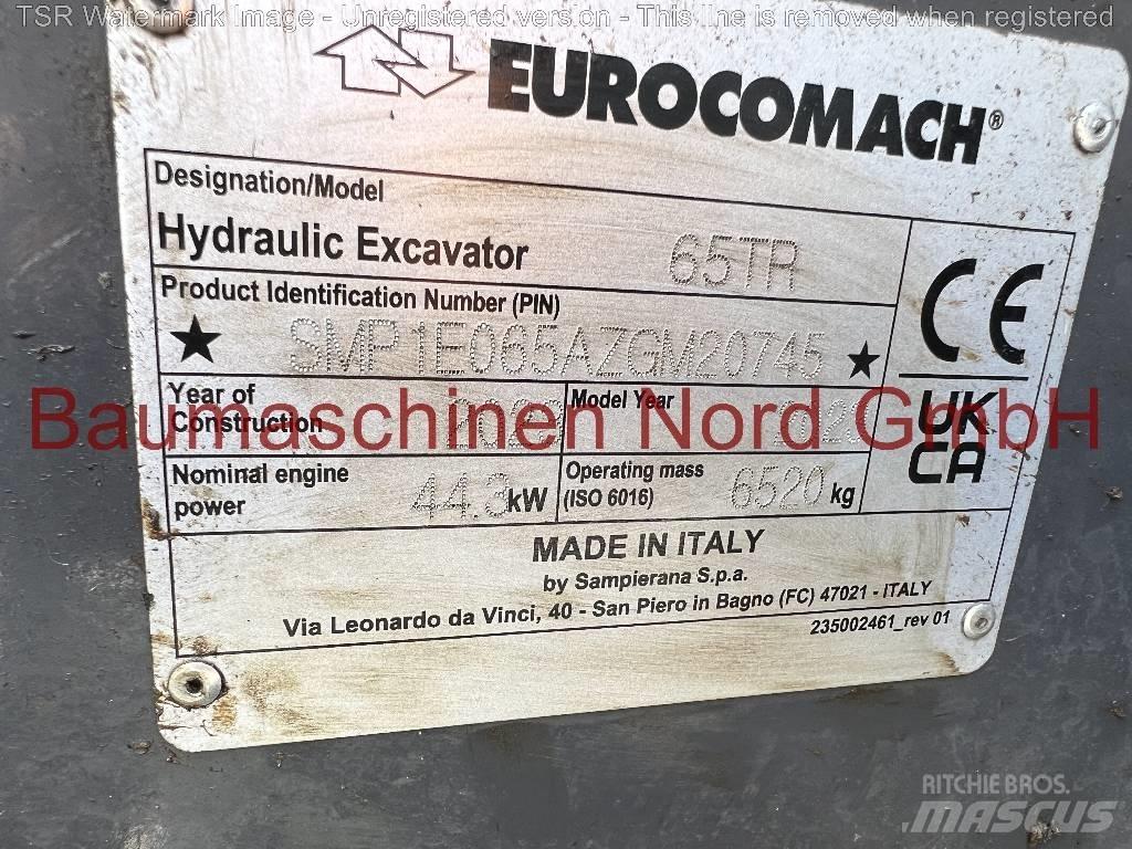 Eurocomach 65TR -Demo- Mini rýpadlá < 7t