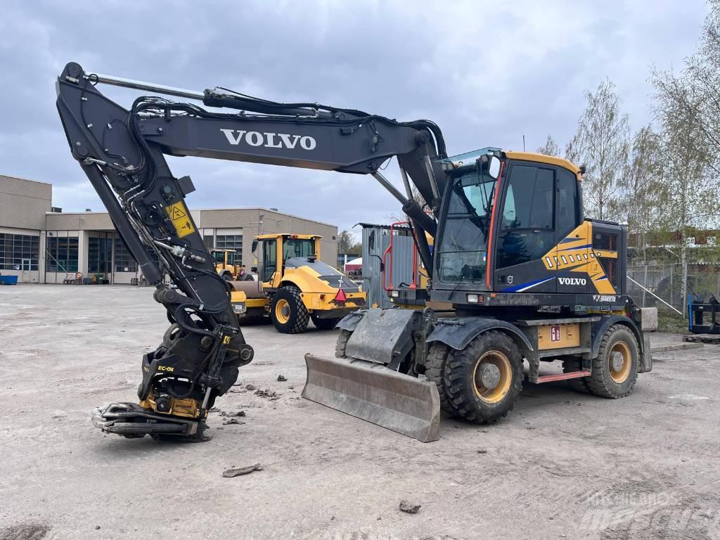 Volvo EWR 170 E Kolesové rýpadlá