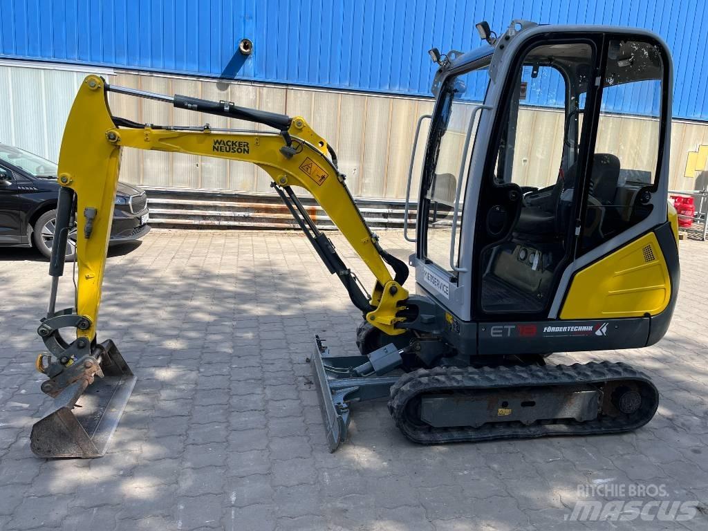 Wacker Neuson ET 18 Mini rýpadlá < 7t