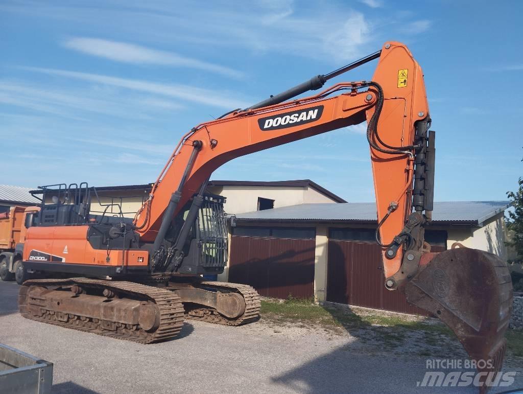 Doosan DX 300 LC Pásové rýpadlá