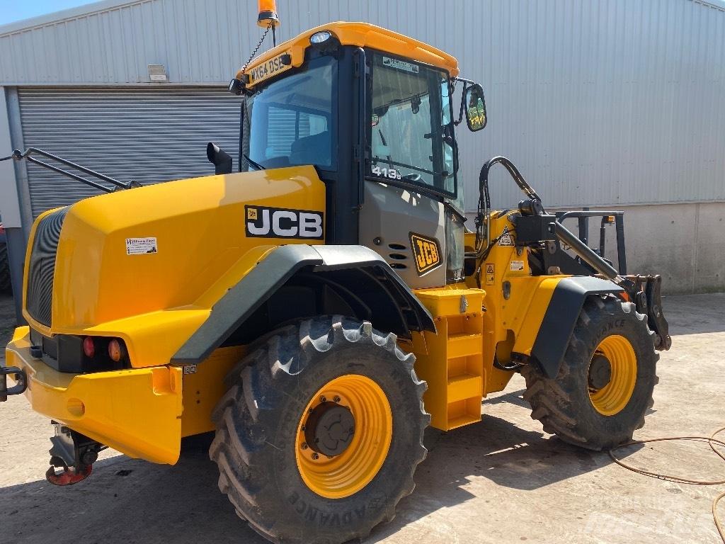 JCB 413 S Kolesové nakladače