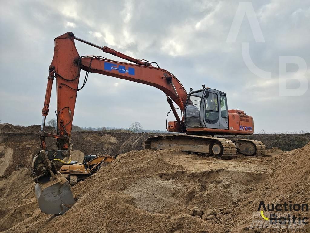 Hitachi EX 215 Pásové rýpadlá