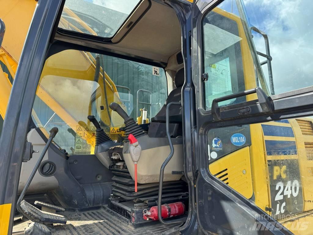Komatsu PC 240 LC-10 Pásové rýpadlá