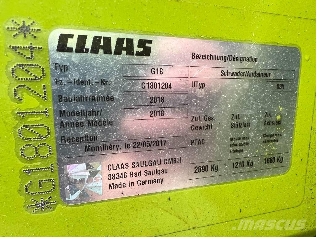CLAAS Liner 1900 Riadkovače