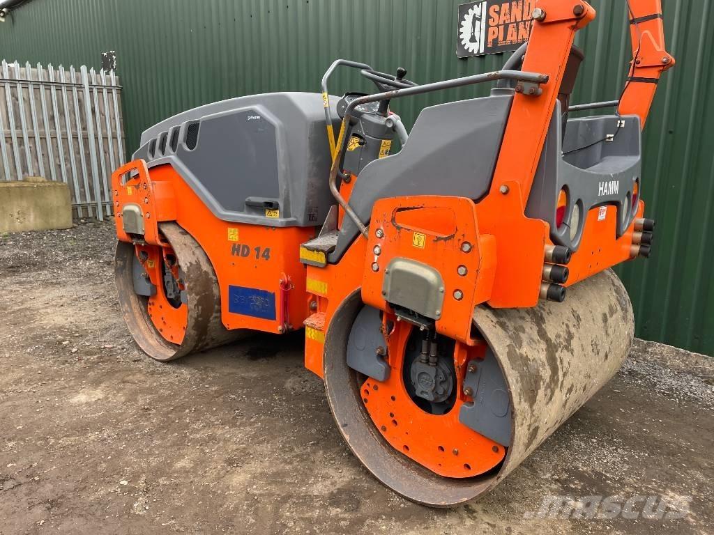 Hamm HD 14 VV Tandemové valce