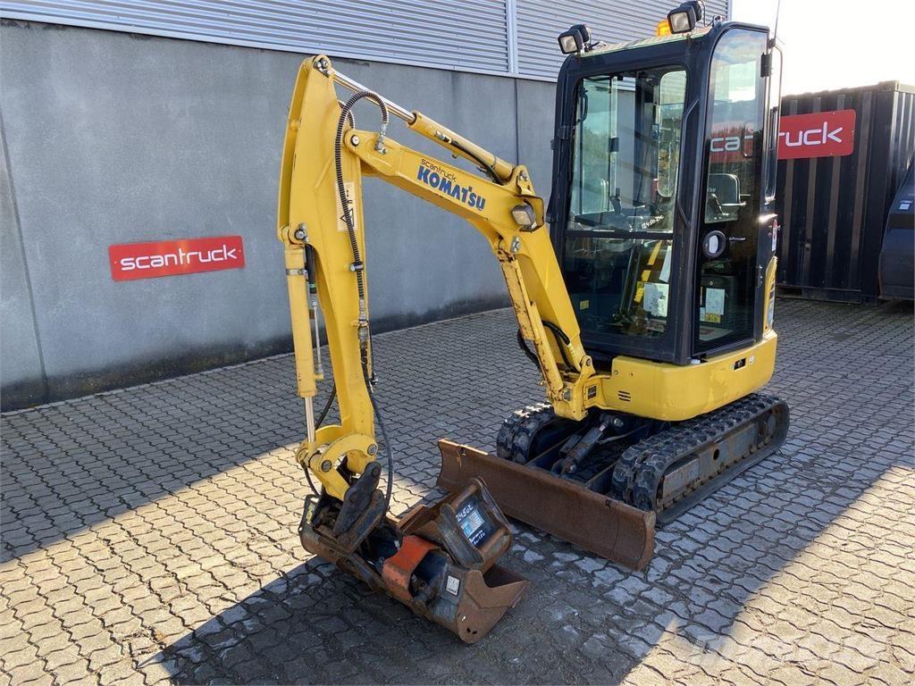 Komatsu PC16R-3HS Kolesové rýpadlá