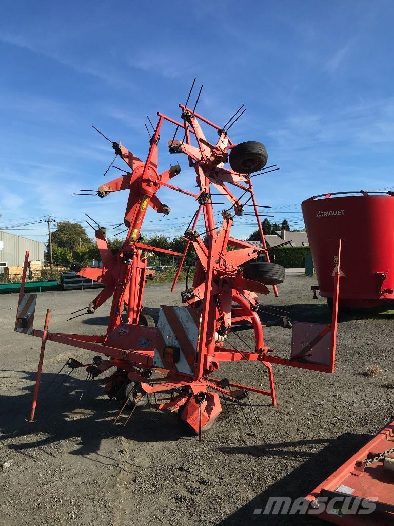 Kuhn GF 6401 MH Obracače a zhrabovače sena