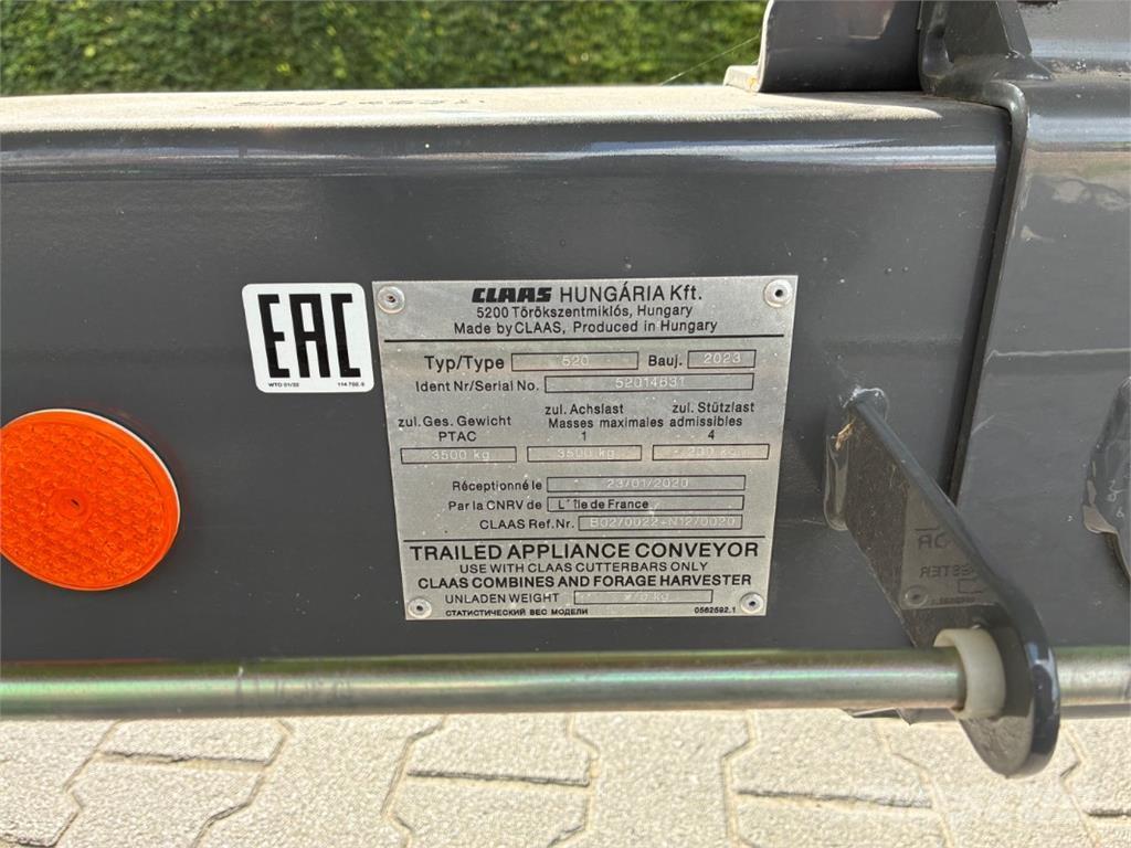 CLAAS Vario 680 Žatevné hlavy