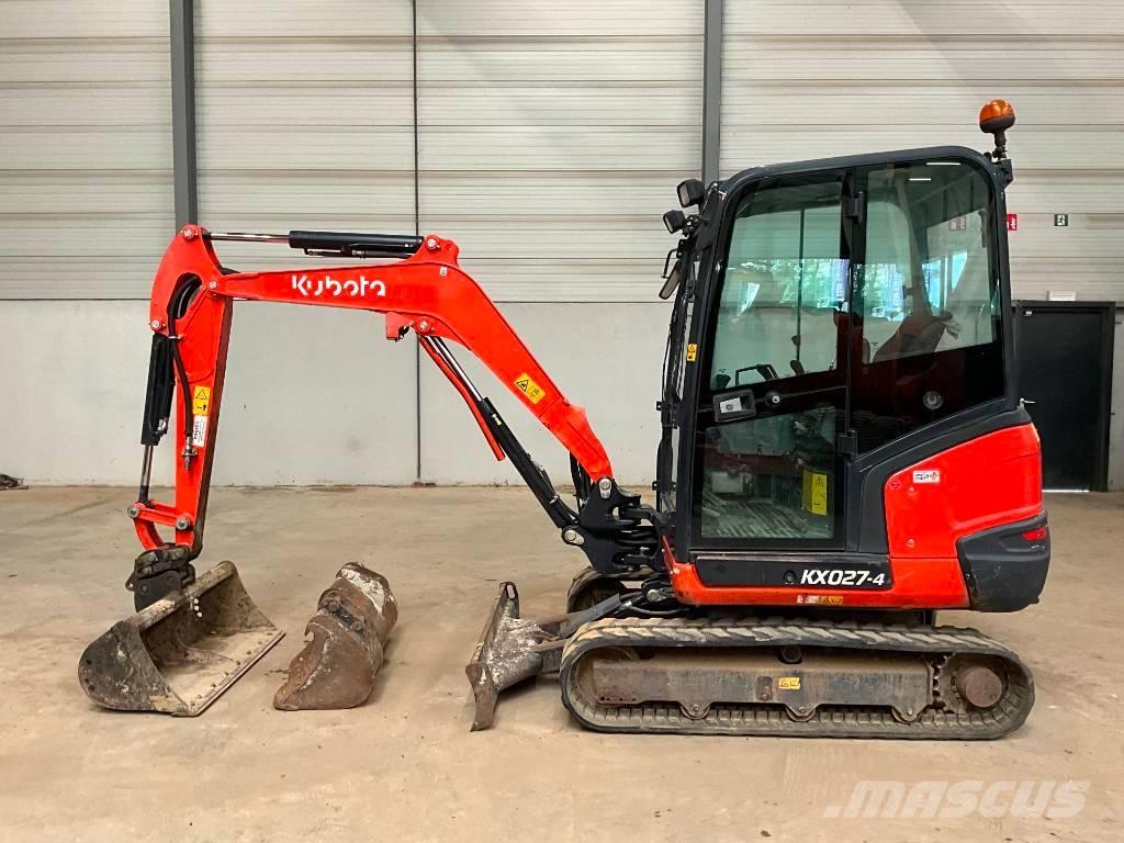 Kubota KX 027-4 Mini rýpadlá < 7t