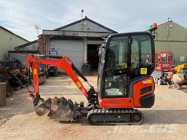 Kubota KX 016-4 Mini rýpadlá < 7t