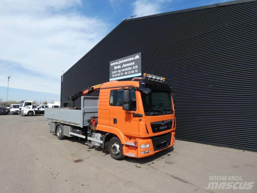 MAN TGL 12.220 Autožeriavy, hydraulické ruky