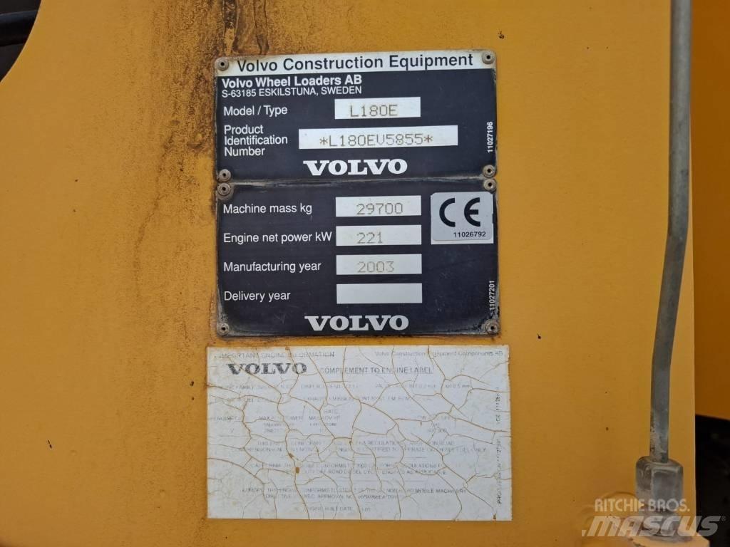 Volvo L 180 E Kolesové nakladače