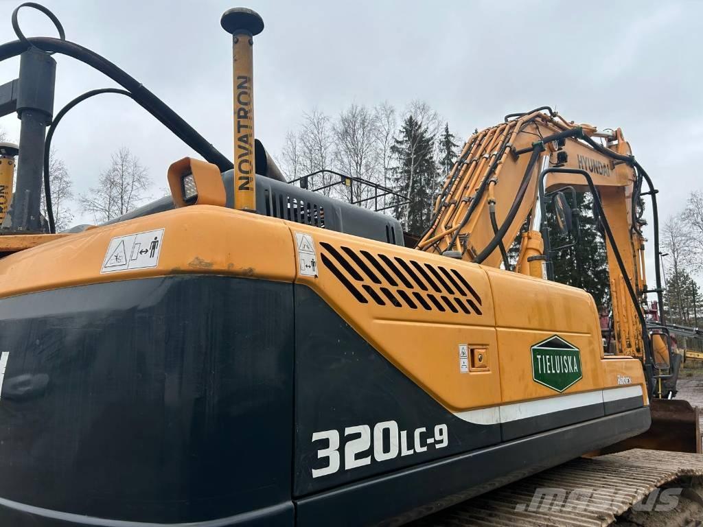 Hyundai R320 LC-9 Pásové rýpadlá