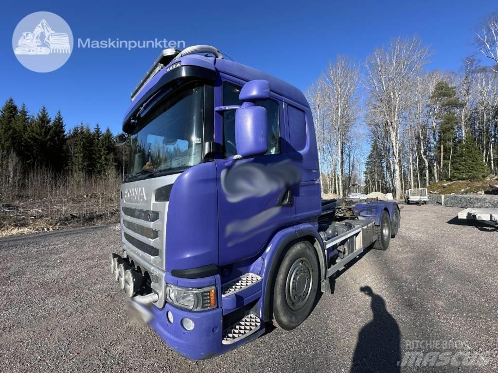 Scania G 480 Hákový nosič kontajnerov