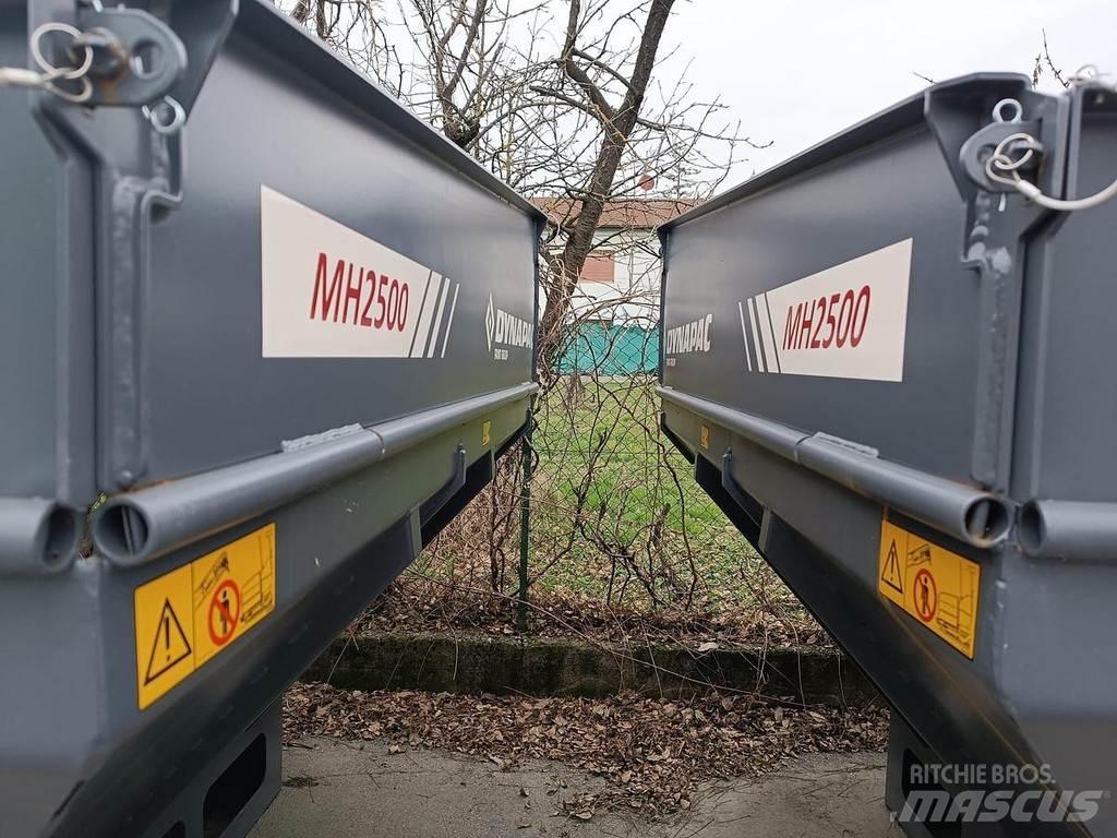 Dynapac MH2500 Kŕmidlá, kŕmne žľaby