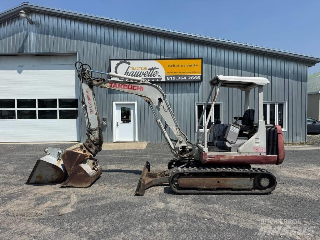 Takeuchi TB 035 Mini rýpadlá < 7t