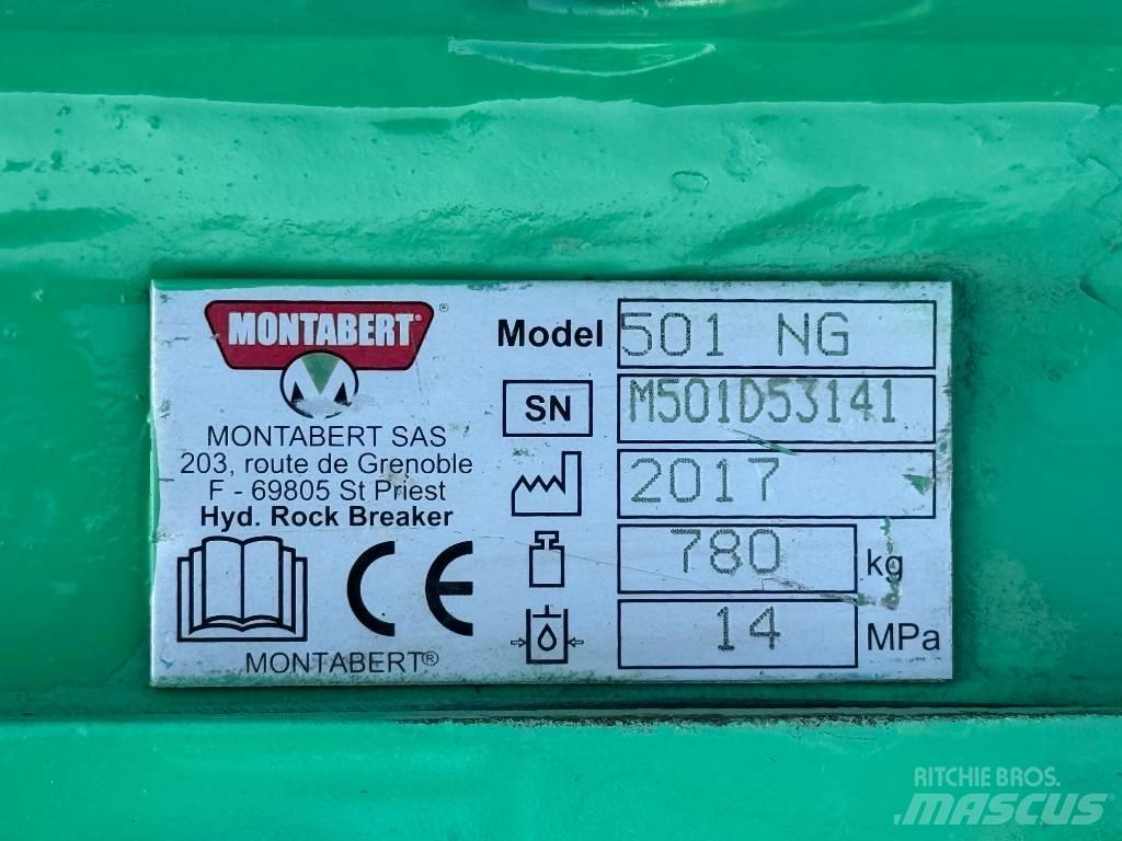 Montabert 501 NG Búracie kladivá / Zbíjačky