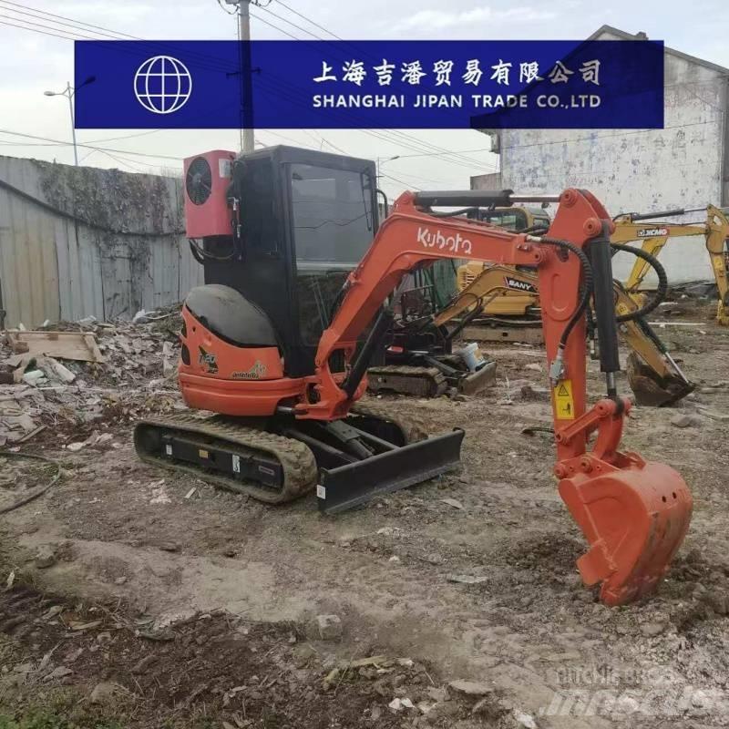 Kubota U 20 Mini rýpadlá < 7t