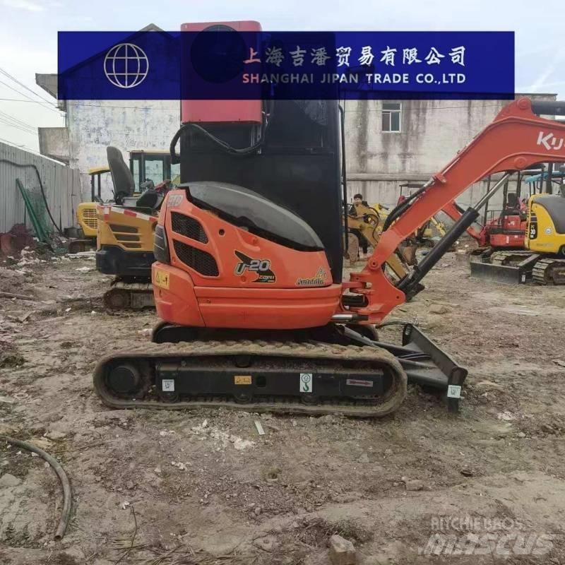 Kubota U 20 Mini rýpadlá < 7t
