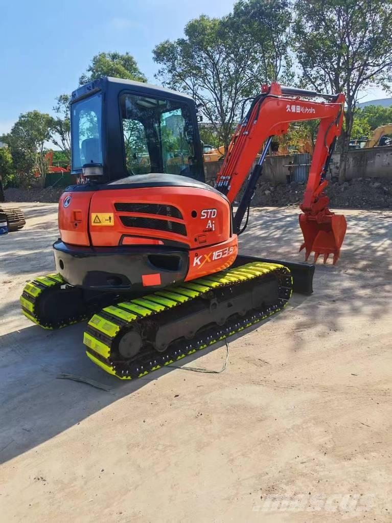 Kubota KX 163-5 Pásové rýpadlá