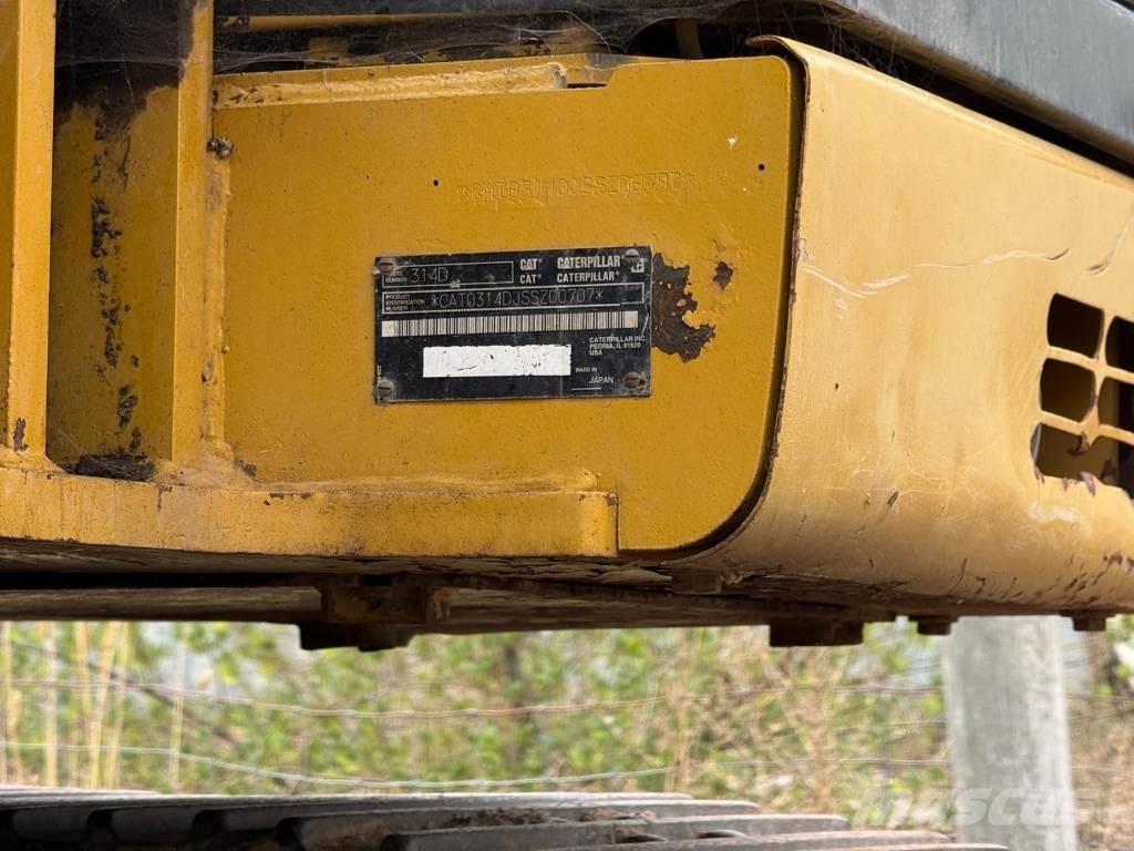 CAT 314 D LCR Pásové rýpadlá