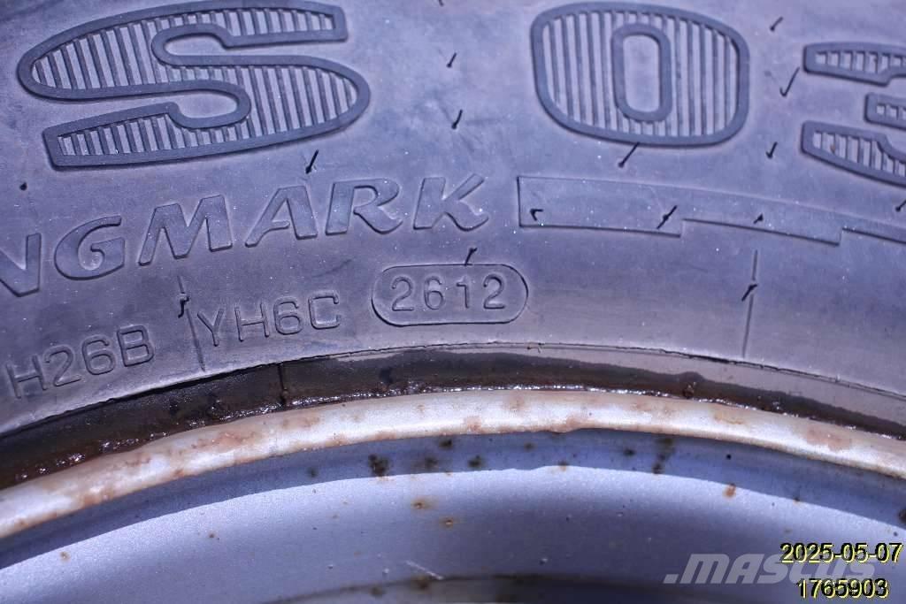  Marshal KRS 03 Pneumatiky, kolesá a ráfiky
