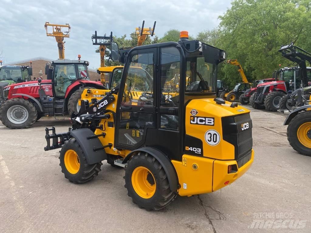JCB 403 PLUS Teleskopické nakladače pre poľnohospodárstvo