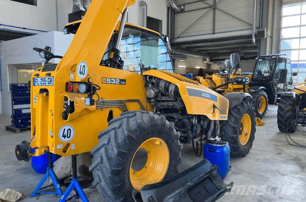JCB 532-70 Teleskopické nakladače pre poľnohospodárstvo